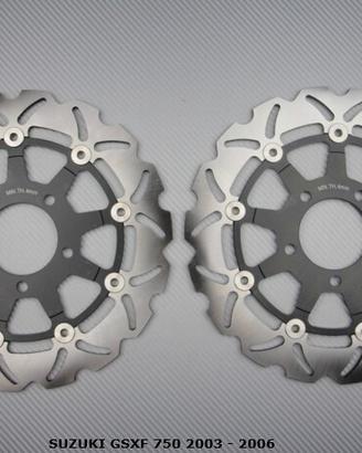 Dischi freno anteriore SUZUKI GSXF 750 2003 - 2006