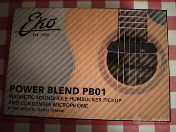 Amplificazione per chitarra acustica 