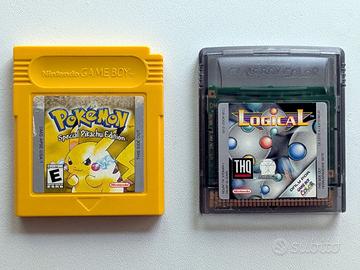 Pokemon Yellow ENG + Logical giochi Game Boy Color
