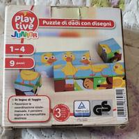 Puzzle di dadi con disegni 9 pezzi