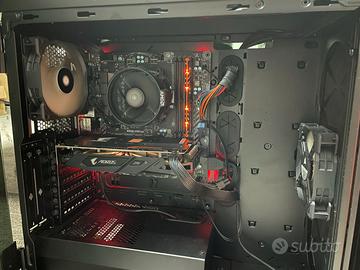 pc gaming RX 580 8gb Ram 2400 ryzen 5 3600