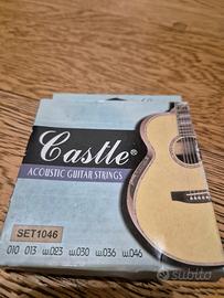 Corde per chitarra acustica Castle 
Set 1046