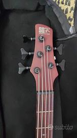 Basso 5 corde ibanez