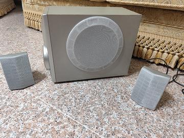 subwoofer attivo + altoparlanti 