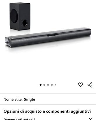 LG SJ2 altoparlante soundbar home theater