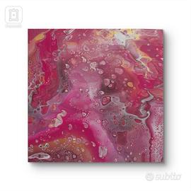 Dipinto astratto Fluid Art quadretto n.24