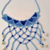 Collana etnica africana - Perline e Conchiglie