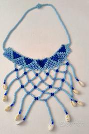 Collana etnica africana - Perline e Conchiglie
