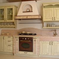 Cucina in legno massello