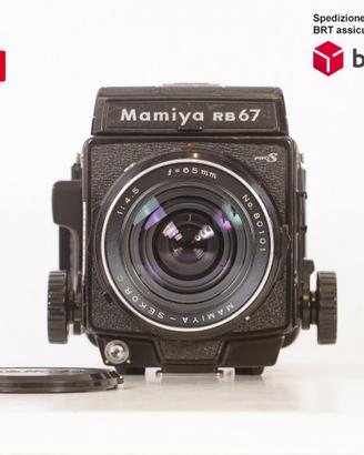 Mamiya RB67 Professional S + Mamiya-Sekor C 65 F4.
