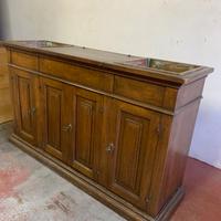 Credenza antica  con portavasi