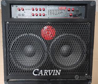 Carvin r1000 stero bass amplifer