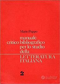 Manuale critico bibliografico