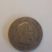 Moneta Republica de Colombia 1934