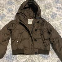 Piumino Moncler marrone bambino taglia 6 anni