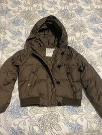 Piumino Moncler marrone bambino taglia 6 anni