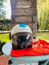Casco Moto /scooter LEM Junior Jet Bianco M