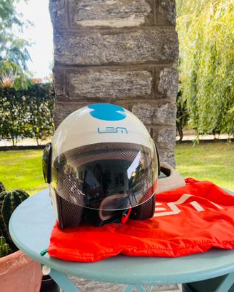 Casco Moto /scooter LEM Junior Jet Bianco M