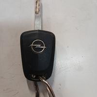 chiave opel corsa d originale 2 tasti completa