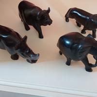 Animali in ebano