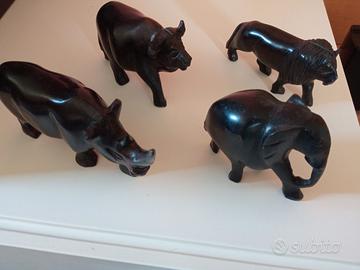 Animali in ebano