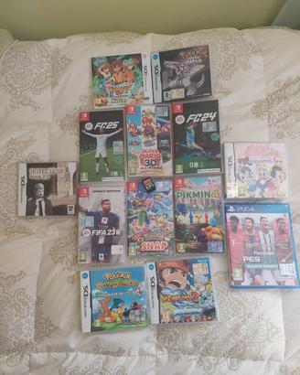 vari giochi anche rari ds, ps4 e switch 