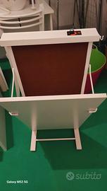 Stira pantaloni elettrico nuovo bianco. Altri.