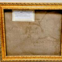 Cornice per quadri doppia datata, eccellente.