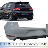 Paraurti posteriore Golf 6 GTI LOOK con diffusore