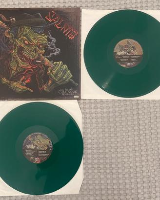 Salmo The Island Chainsaw Massacre 2LP Green Vomit