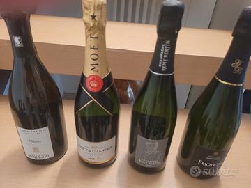 lotto champagne e vini pregiati