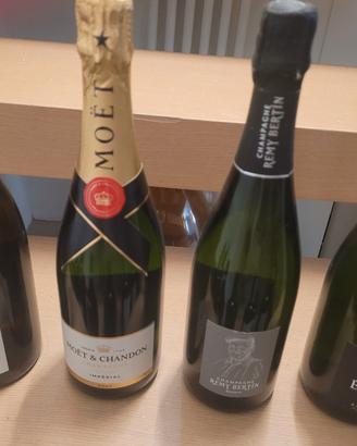 lotto champagne e vini pregiati