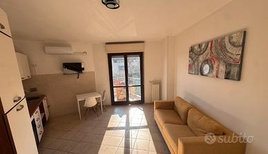 FiANO ROMANO MONOLOCALE ARREDATO CON BALCONE