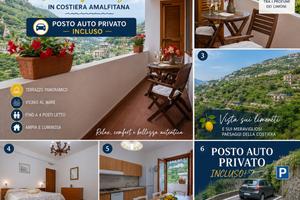 Casa a Minori Costiera Amalfitana con Posto Auto