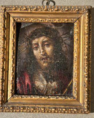 Piccolo dipinto antico del 1600-1700