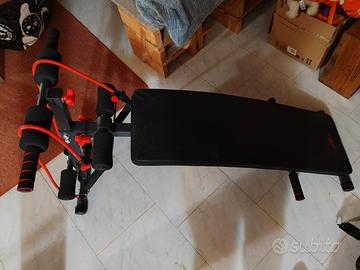 panca palestra addominali