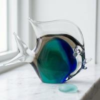 Pesce in vetro sommerso di Murano