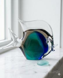 Pesce in vetro sommerso di Murano