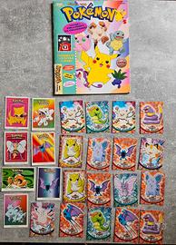 rivista gioca con Pokemon n°5, figurine e card