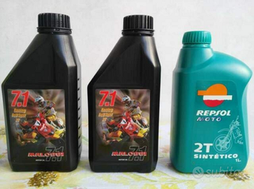 Olio miscelatore per moto/scooter 2t (1.8 litri)"