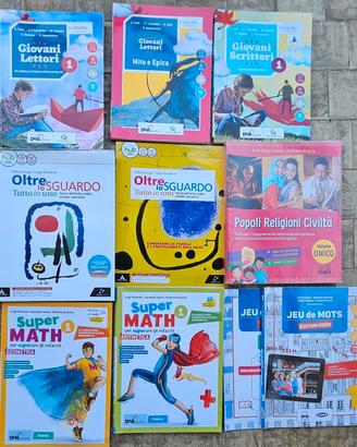 libri scolastici Prima Media (Julia)