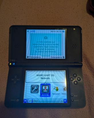 Nintendo DSi XL + Mario Kart DS + Custodia