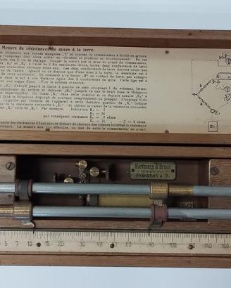 Raro Misuratore di Terra Hartmann & Braun (1900)