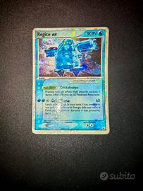 Carta Pokemon Regice ex vintage holo