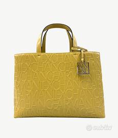 Armani borsa a mano gialla