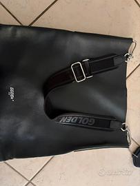 Borsa Golden Goose GGDB in pelle nera
