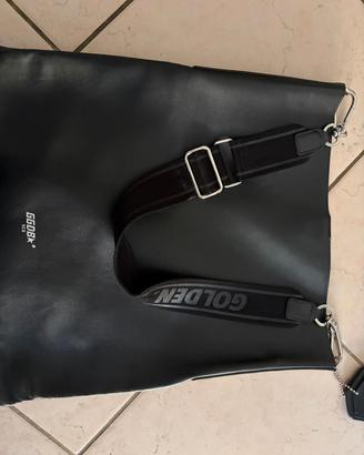 Borsa Golden Goose GGDB in pelle nera