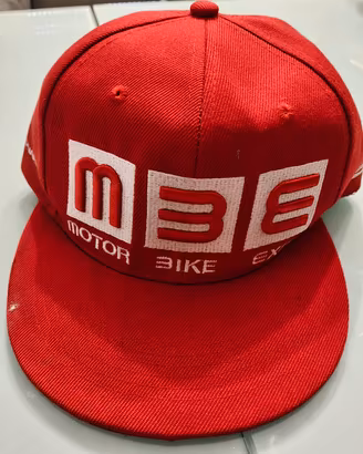 Cappellino MBE Motor Bike Expo Verona rosso