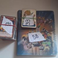 Carte Yu-Gi-Oh, Pokémon, lamincard di DragonBall