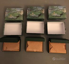 Scatole complete per Rolex anni 90 / 2000